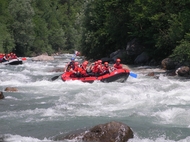 Rafting v Itálii